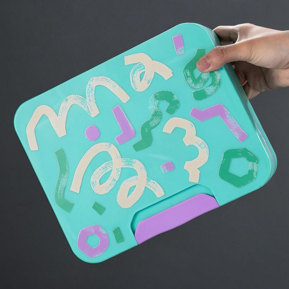 Food Storage With Dividers - Magnetronbestendige lunchbox voor de Qijia roestvrijstalen