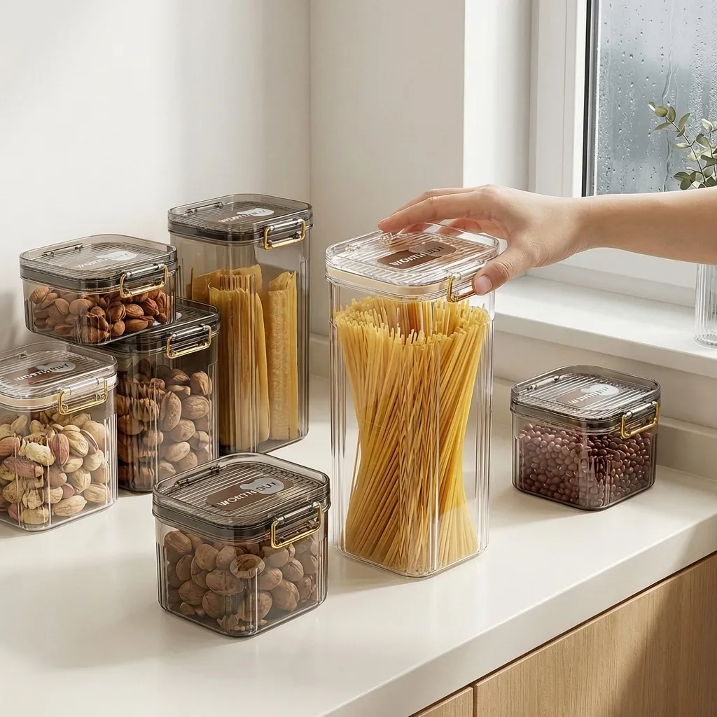 Luchtdichte voedselbewaarconta - Food Storage With Dividers recensie en prijs