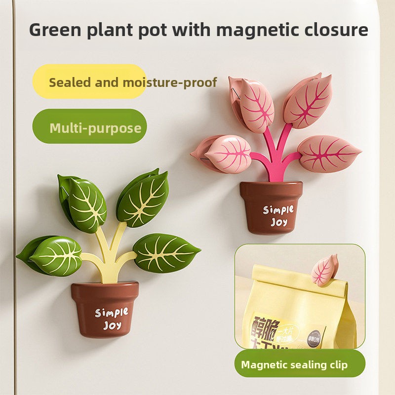 Magnetische zakclips in plante - Food Storage Bag recensie en prijs