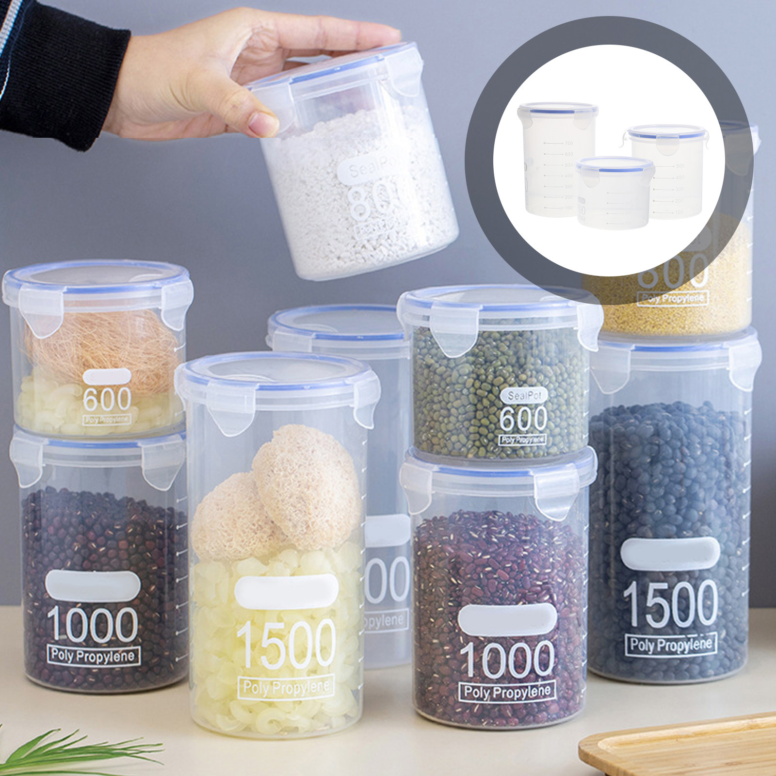 Luchtdichte voedselbewaarpotje - Food Storage Containers recensie en prijs