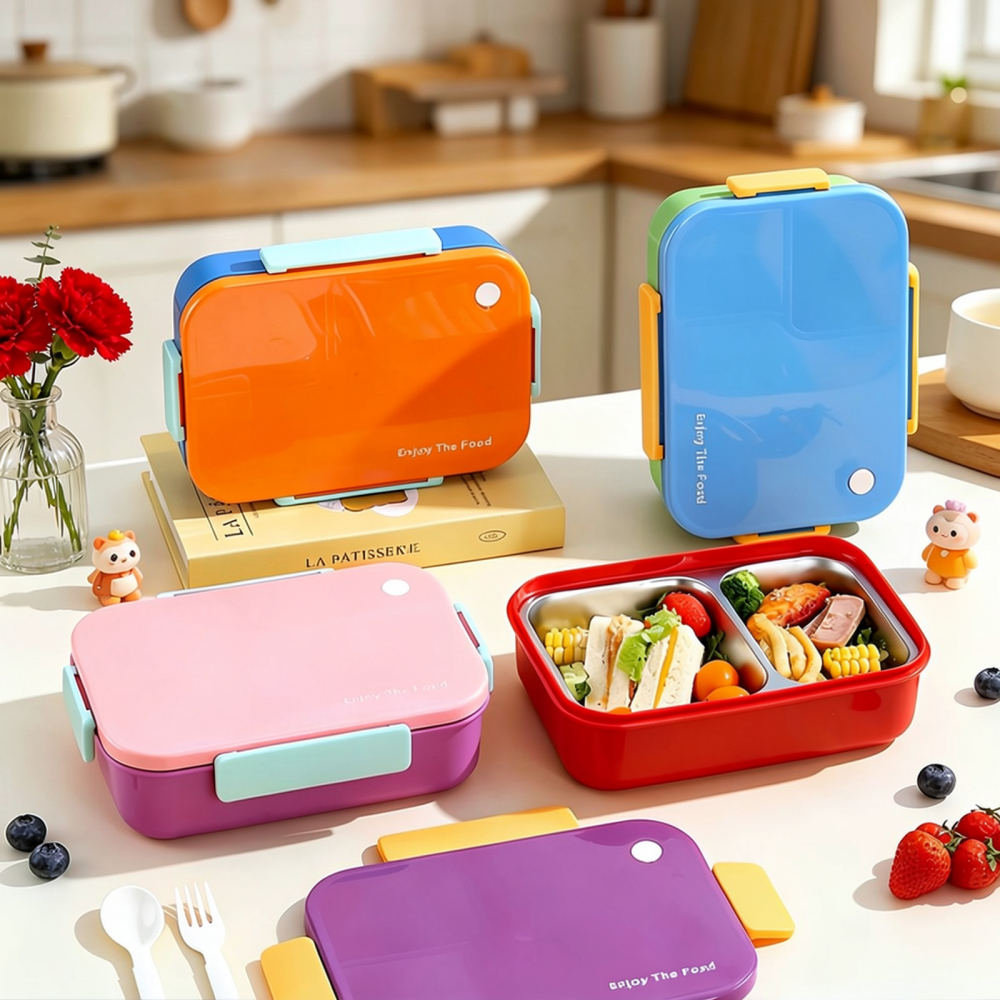 304 roestvrijstalen lunchbox,  - Food Storage With Dividers recensie en prijs