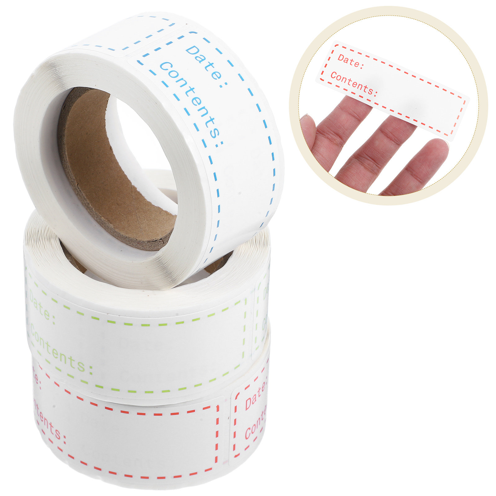3 rollen verwijderbare etikett - Food Storage Labels recensie en prijs
