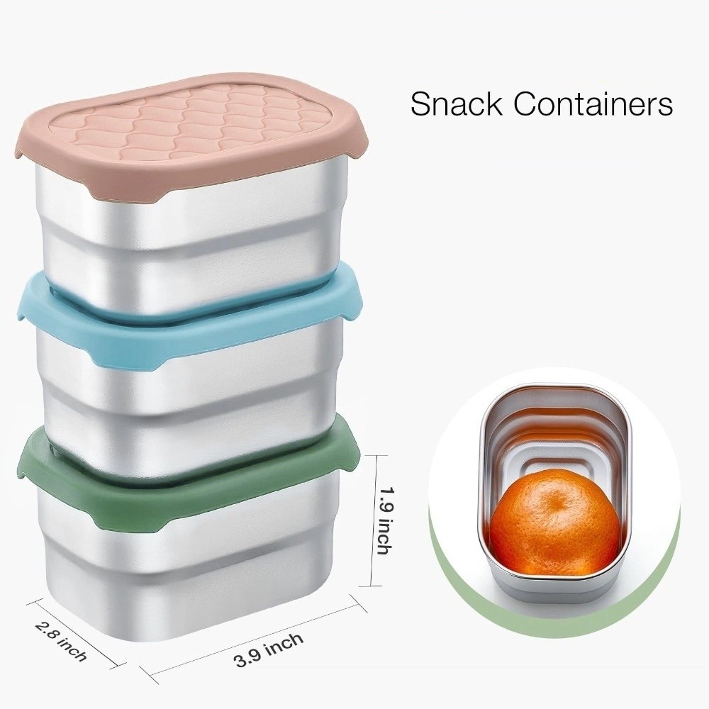 Nieuwe roestvrijstalen voedsel - Food Storage Oven Safe recensie en prijs