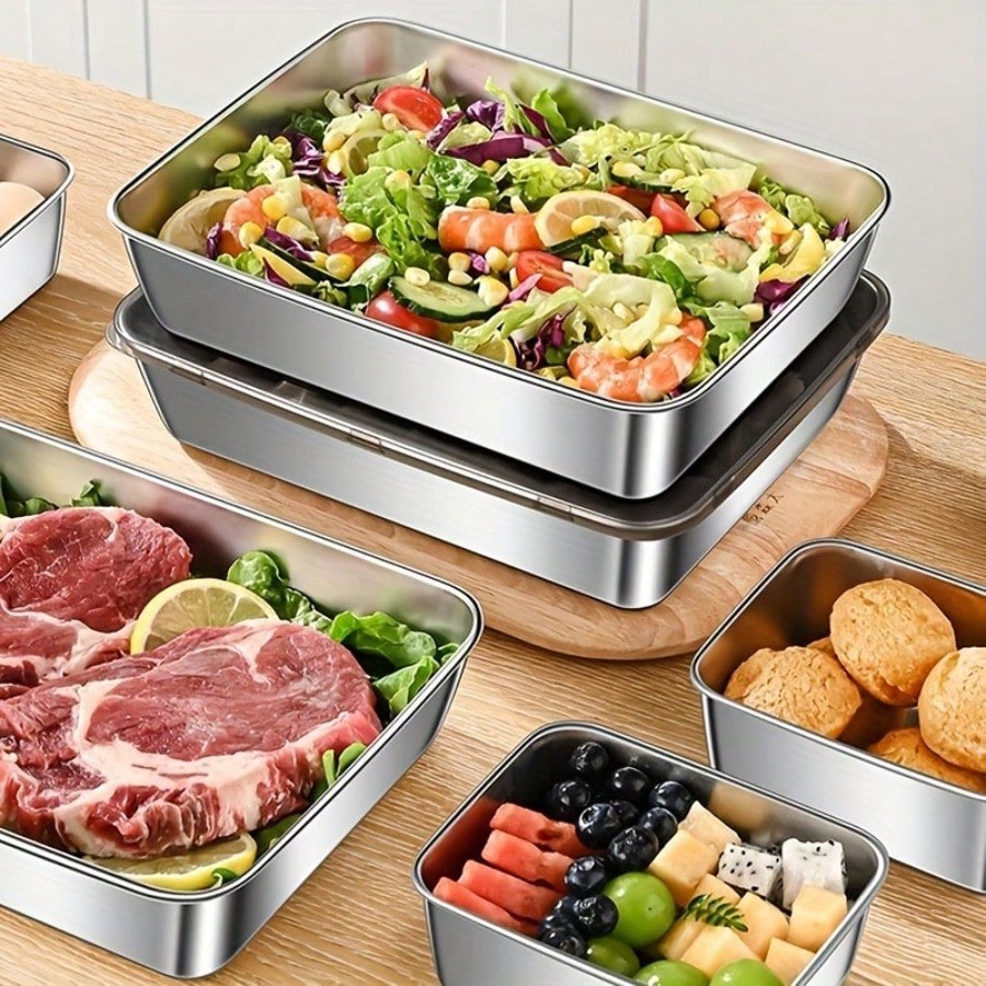 Set van 5 hoogwaardige, lekvri - Food Storage Oven Safe recensie en prijs