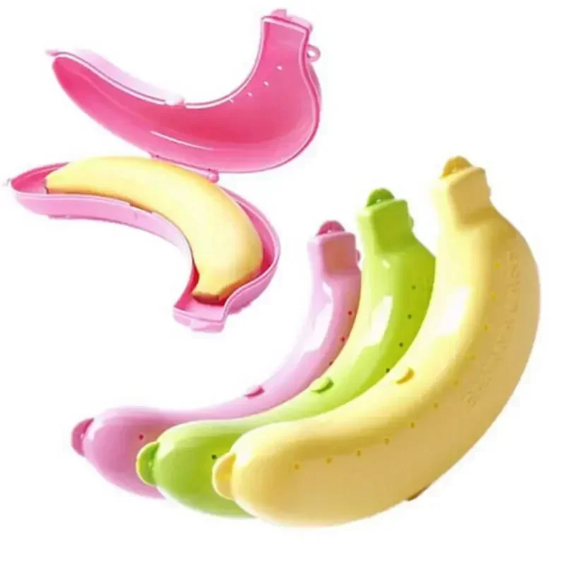 Duurzame plastic bananencontai - Food Storage Meals recensie en prijs