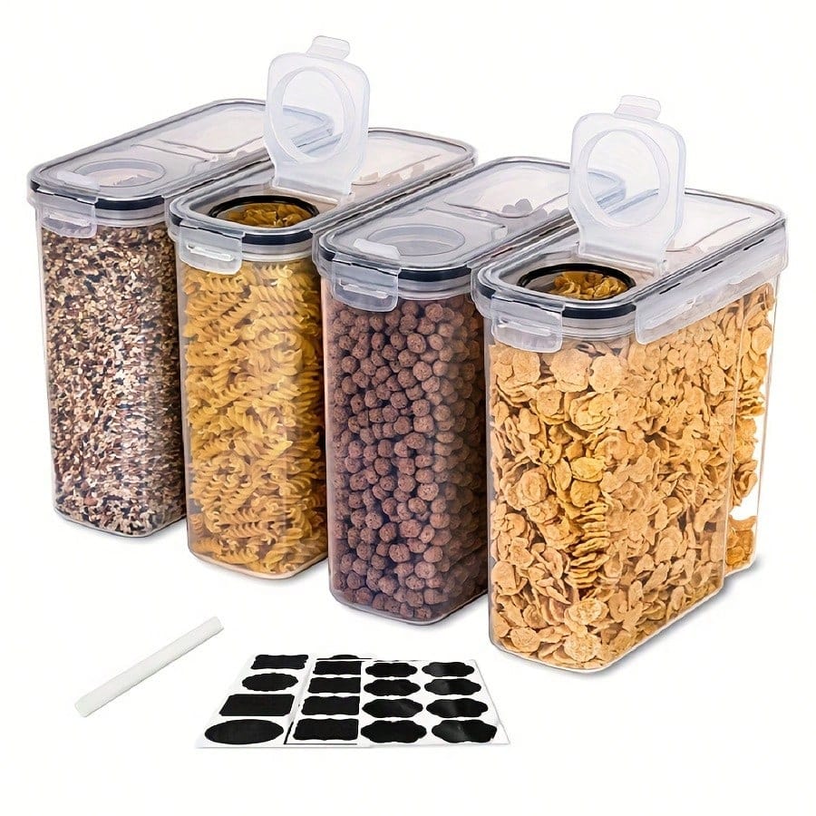 4-delige set luchtdichte bewaa - Food Storage Meals recensie en prijs