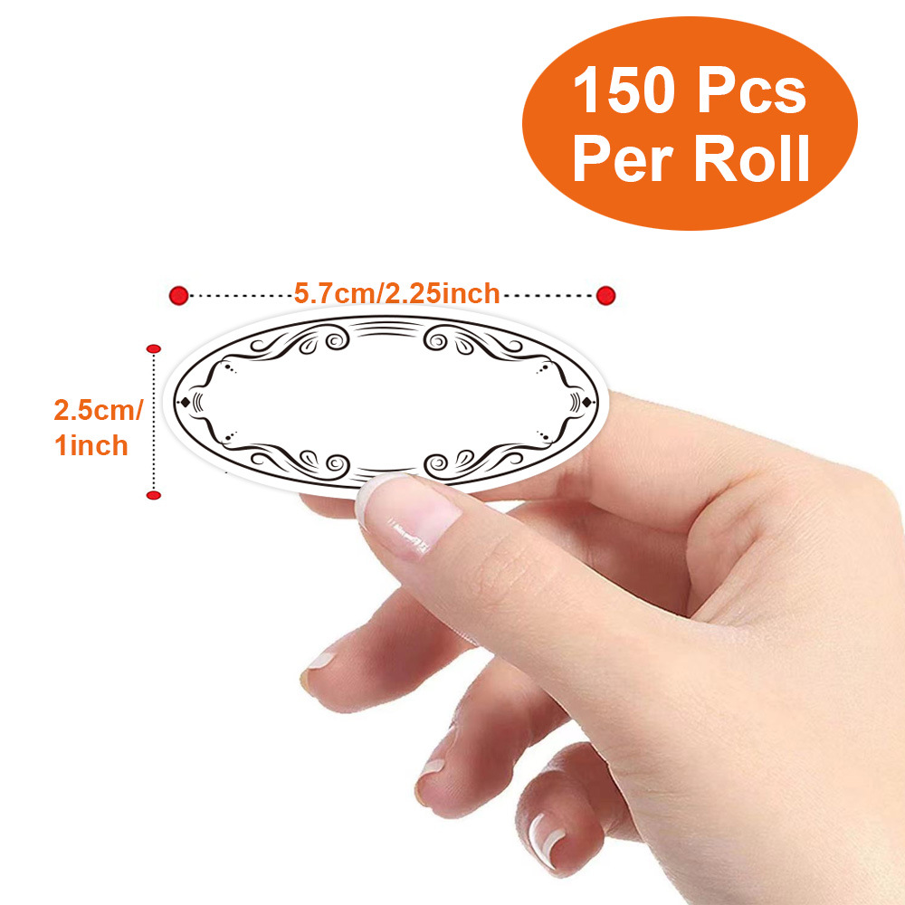 150 Stuks Ovale Inblikkende Et - Food Storage Labels recensie en prijs