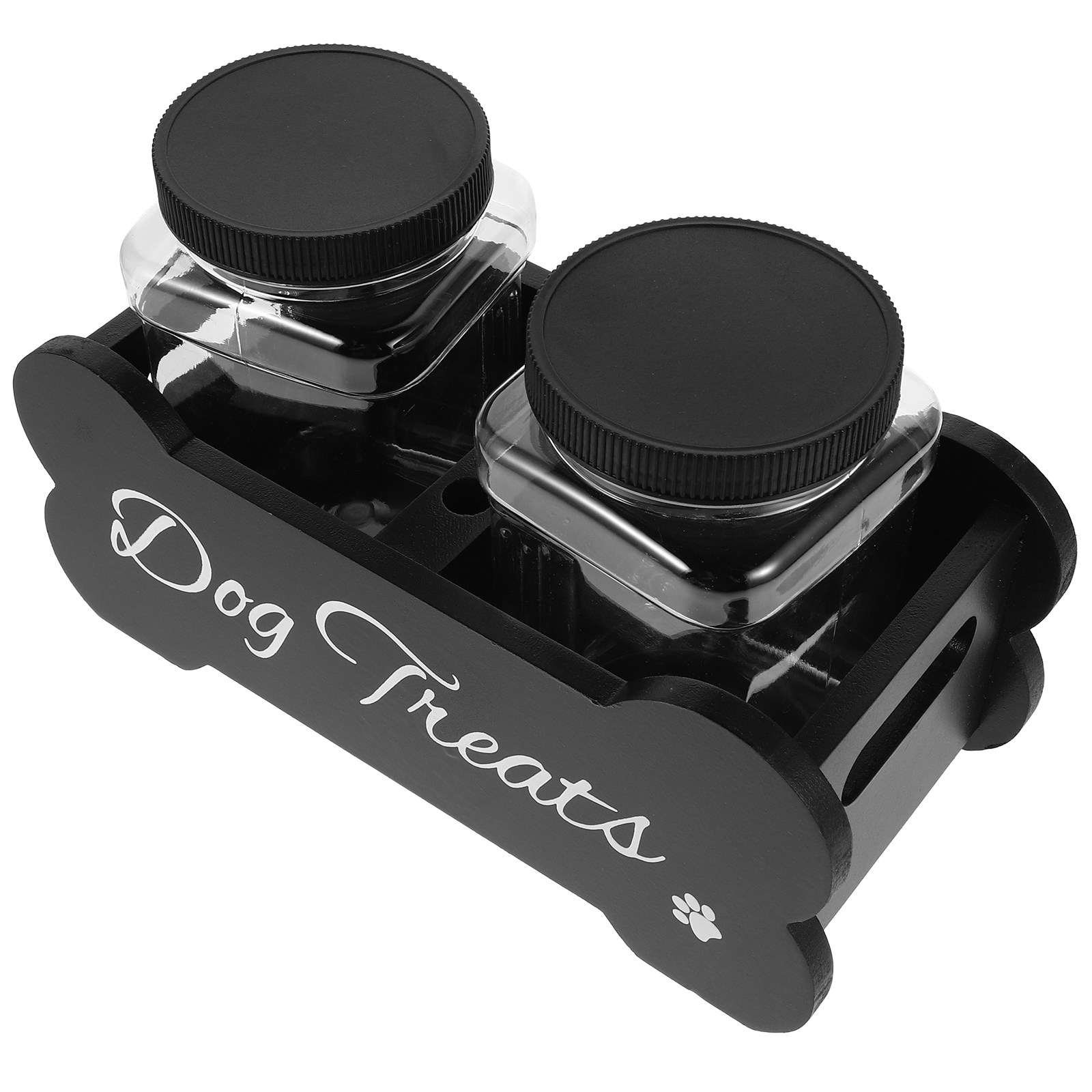 Houten hondenvoerdoos met vakk - Food Storage With Dividers recensie en prijs